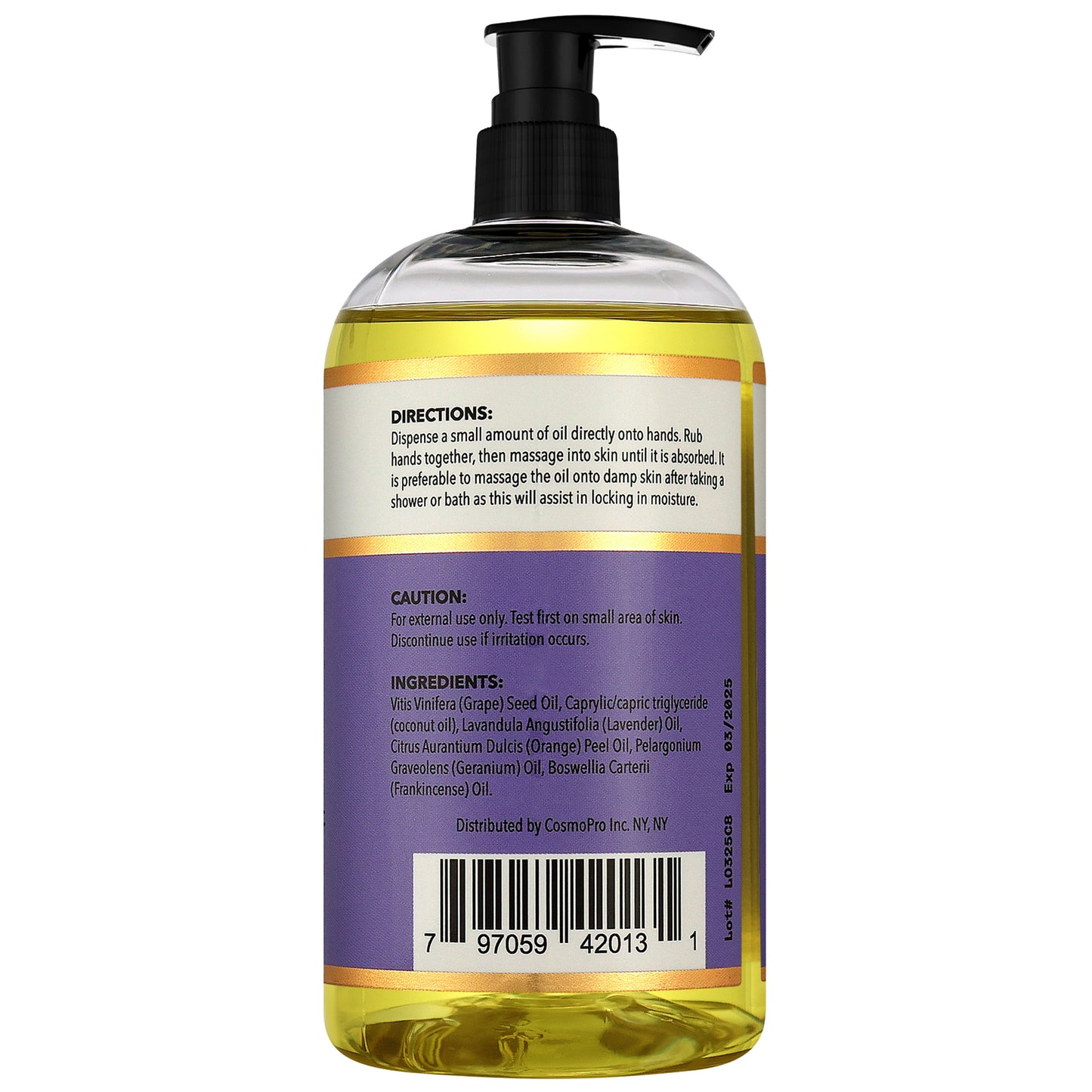 Lavender Relaxation Massage Oil