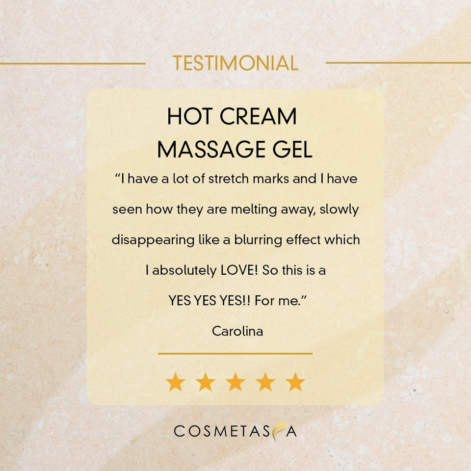 Anti-Cellulite Massage Oil and Hot Cream Massage Gel